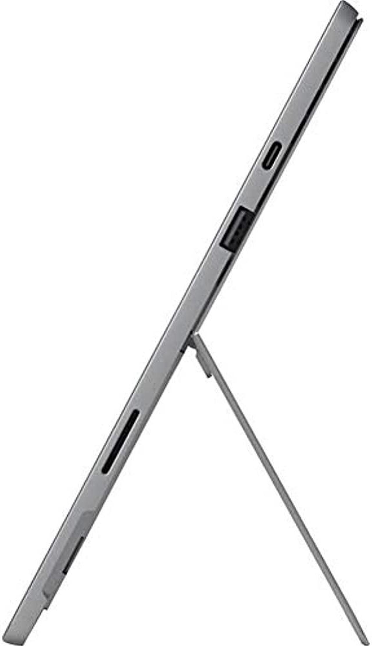 Alt view image 9 of 15 - Microsoft Surface Pro 7 – 12.3" Touch-Screen - Intel Core i3-4GB Memory - 128GB Solid State Drive (Latest Model) – Platinum, VDH-00001