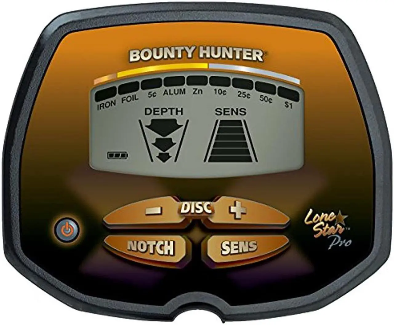 Alt view image 4 of 15 - BOUNTY HUNTER PROLONE BOUNTY HUNTER LONE STAR PRO METAL DETECTOR
