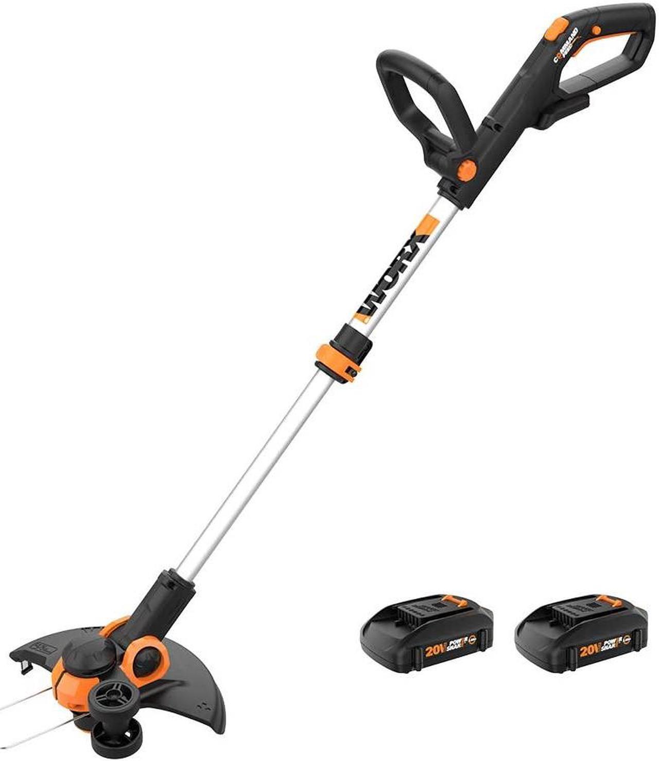 Alt view image 8 of 10 - WORX WG163 String Trimmer/Edger,20V Li-Ion Battery