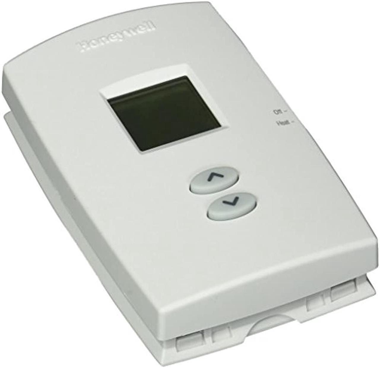 Alt view image 5 of 6 - Honeywell - TH1100DV1000 - PRO 1000 Non-Programmable Vertical Thermostat Heat Only