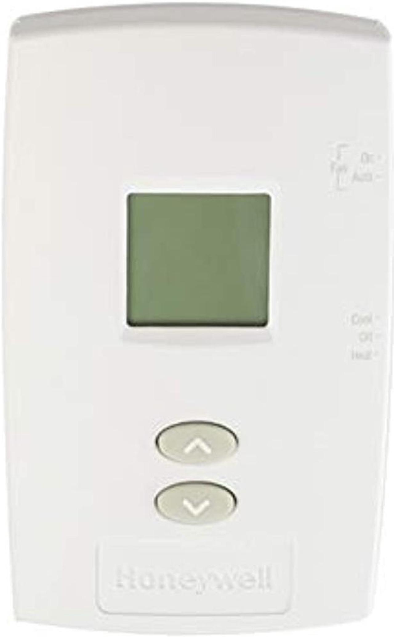 Alt view image 4 of 6 - Honeywell - TH1100DV1000 - PRO 1000 Non-Programmable Vertical Thermostat Heat Only