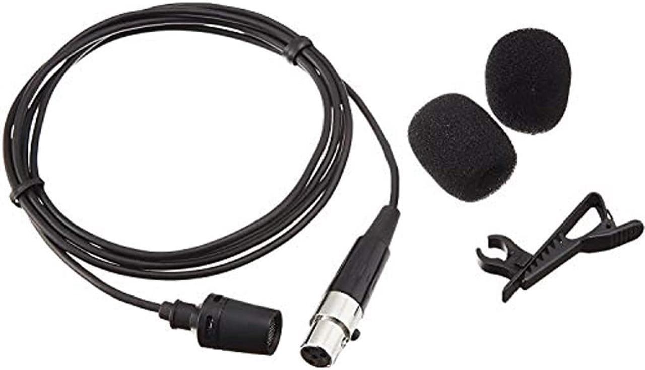 Alt view image 5 of 17 - Shure CVL Centraverse Lavalier Condenser Microphone with Tie Clip #CVL-B/C-TQG