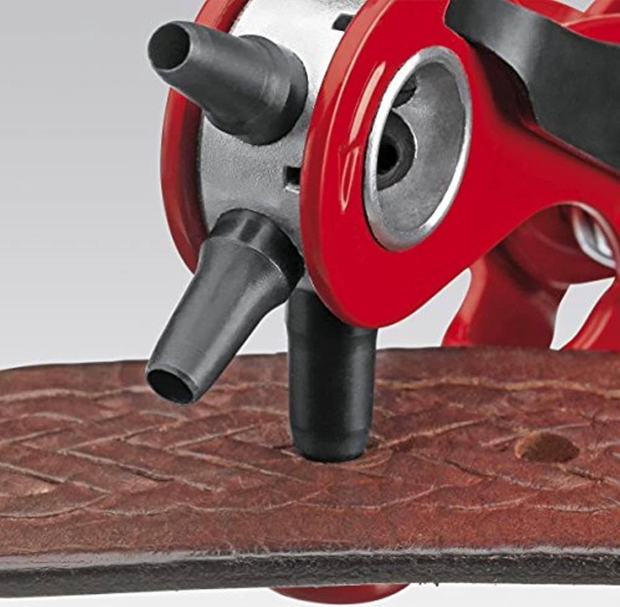 Alt view image 6 of 10 - Knipex Revolving Punch Plier,5/64 to 13/64 In  90 70 220