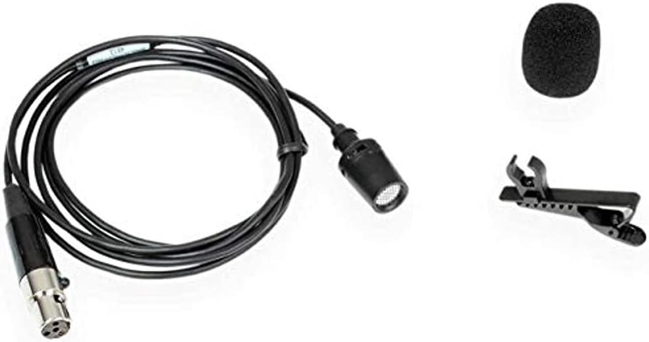 Alt view image 8 of 17 - Shure CVL Centraverse Lavalier Condenser Microphone with Tie Clip #CVL-B/C-TQG