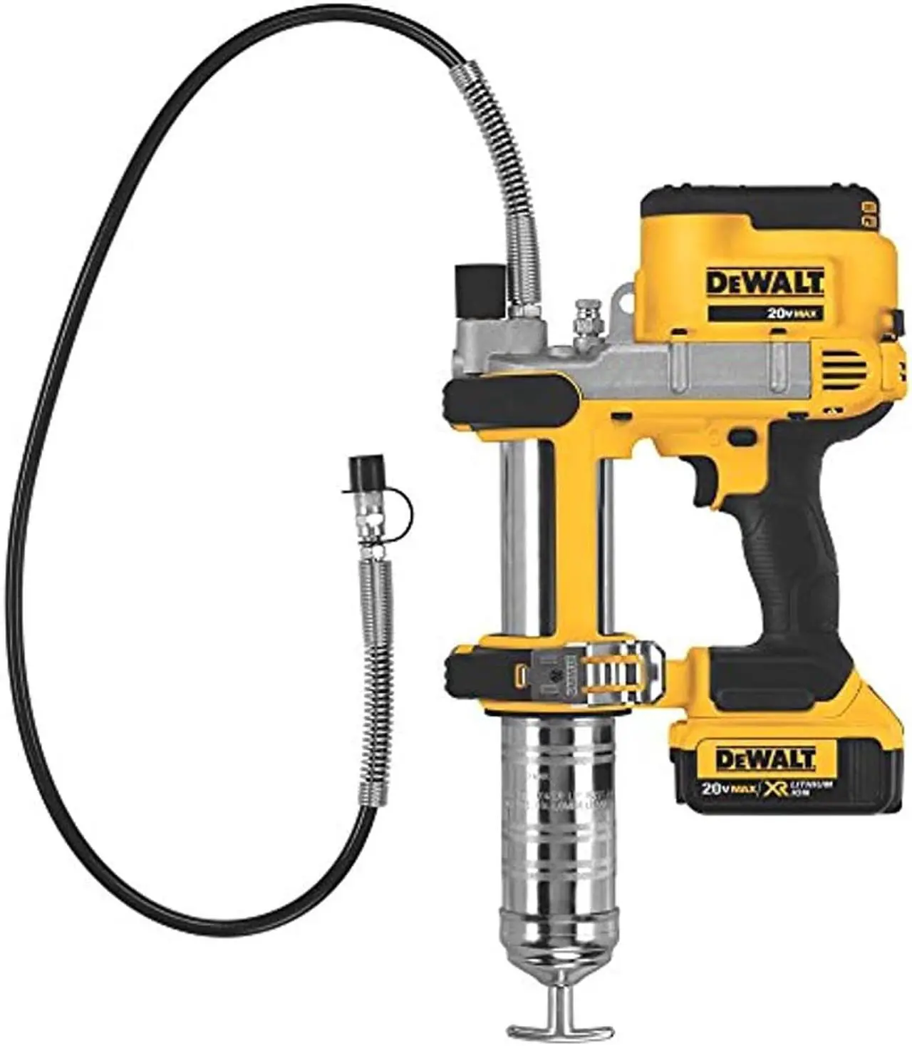 Alt view image 4 of 8 - DeWALT DCGG571M1 20V MAX* Lithium Ion Grease Gun