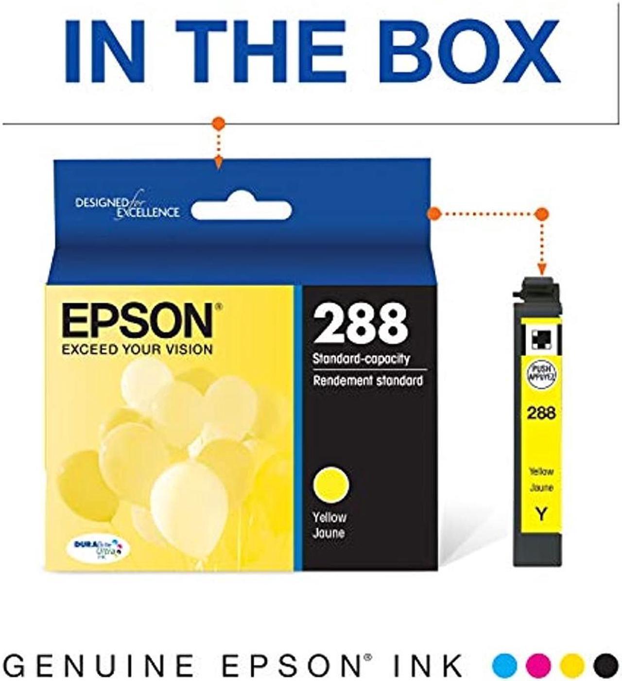 Alt view image 13 of 20 - Yellow Ink Cartridge for Epson T288420 Expression XP-330, Expression XP-430, Expression XP-434, Genuine Epson Brand