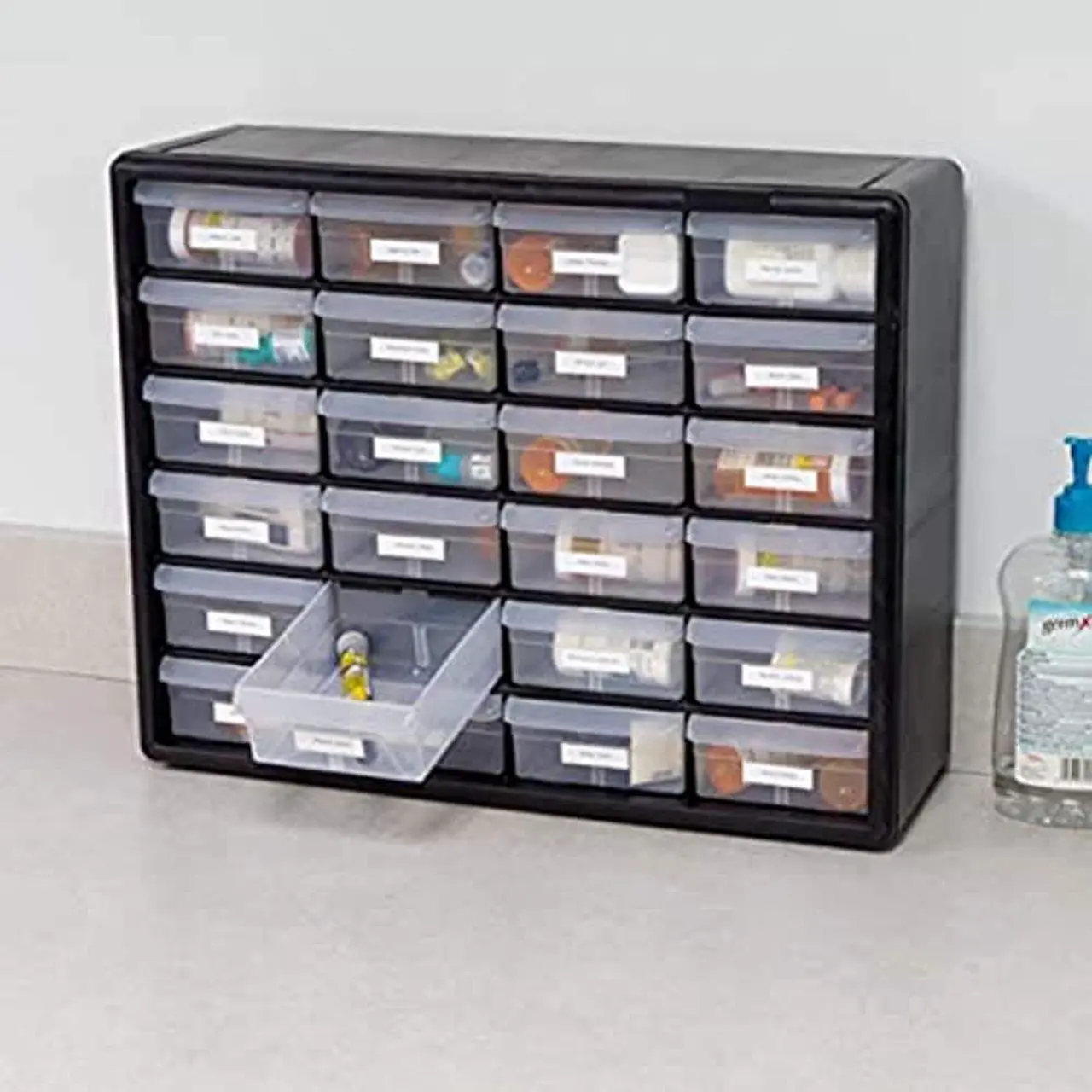 Alt view image 6 of 17 - Akromils 24 Drawer Plastic Frame Cabinet