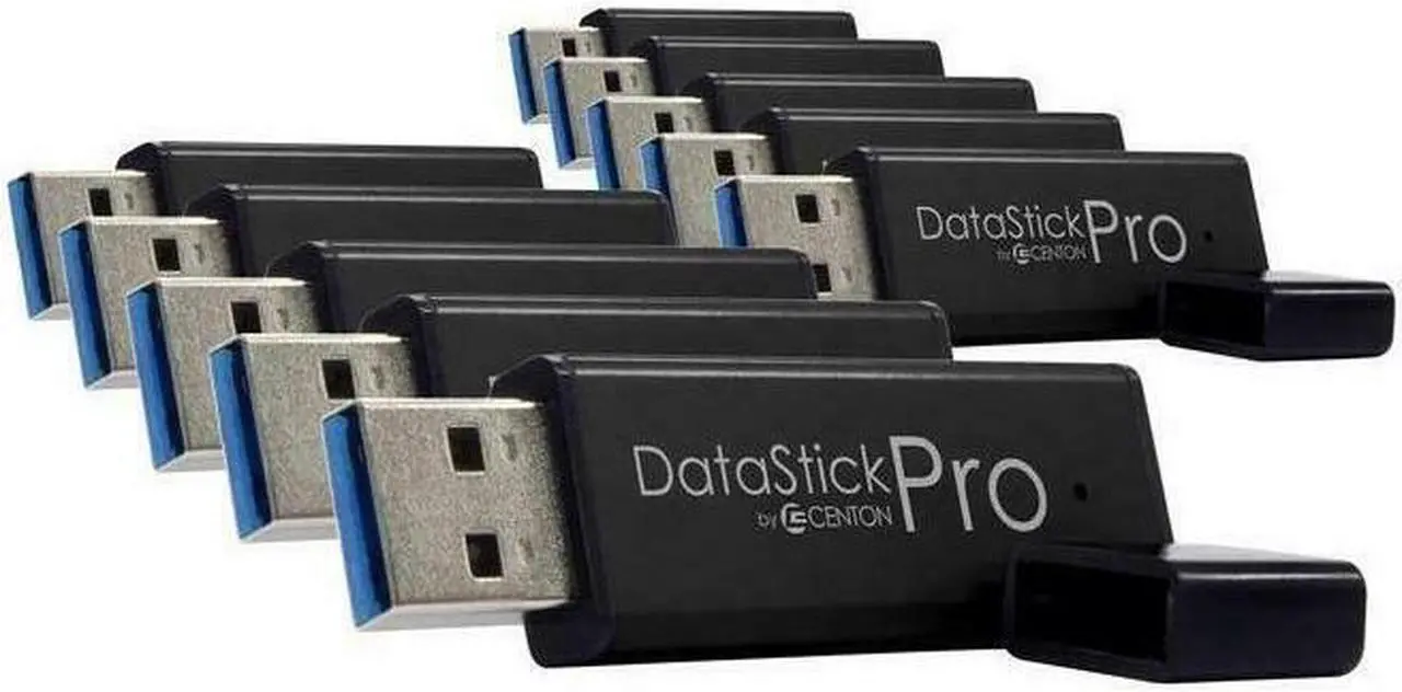 Alt view image 6 of 20 - Centon MP ValuePack USB 3.0 Pro (Black) , 32GB x 10
