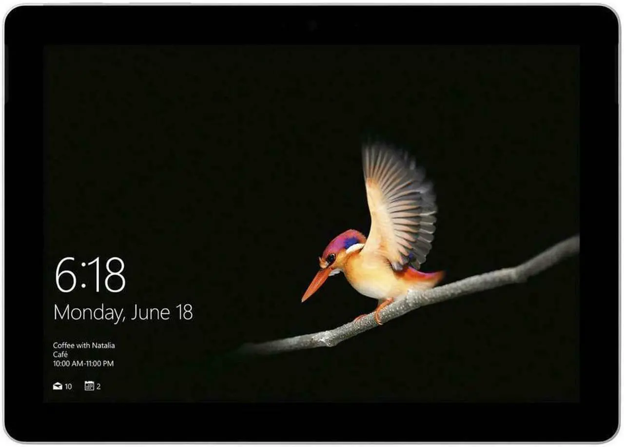 Alt view image 9 of 20 - Microsoft Surface Go Intel Pentium Gold 4415Y 8GB Memory 128 GB SSD Intel HD Graphics 615 10.0" Touch Screen 1800 x 1200 Detachable 2-in-1 Laptop Windows 10 Pro JTS-00001
