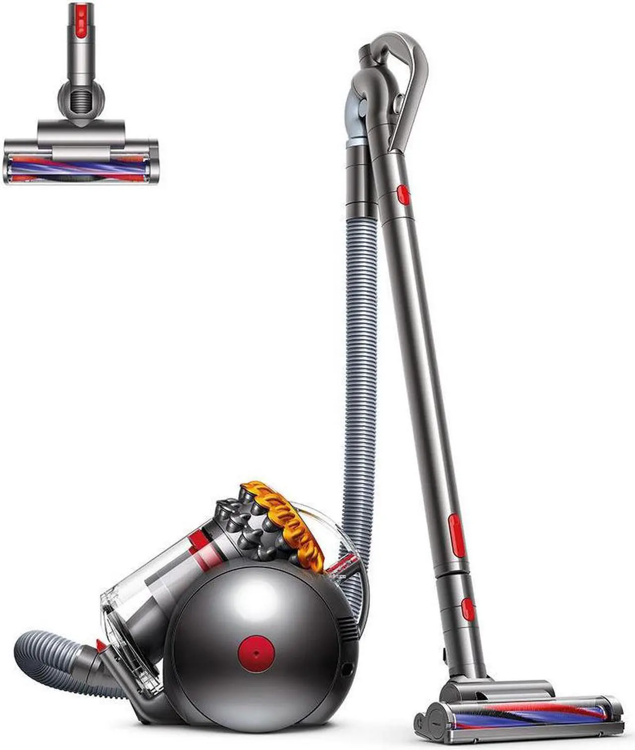 Main image of Dyson Big Ball Multi Floor Canister Vacuum | Yellow/Iron