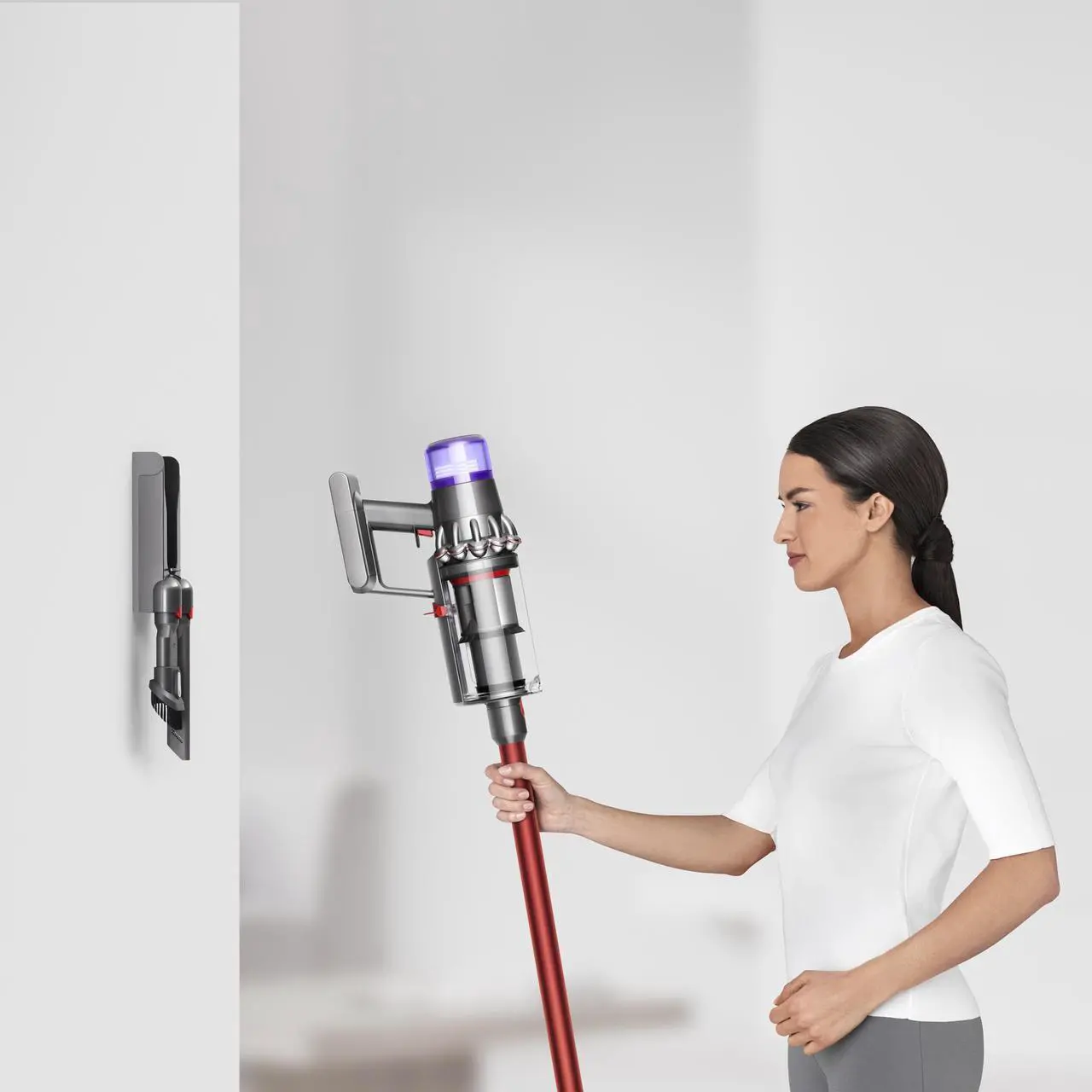 Alt view image 7 of 7 - Dyson V11 Animal + Cordless Vacuum | Red