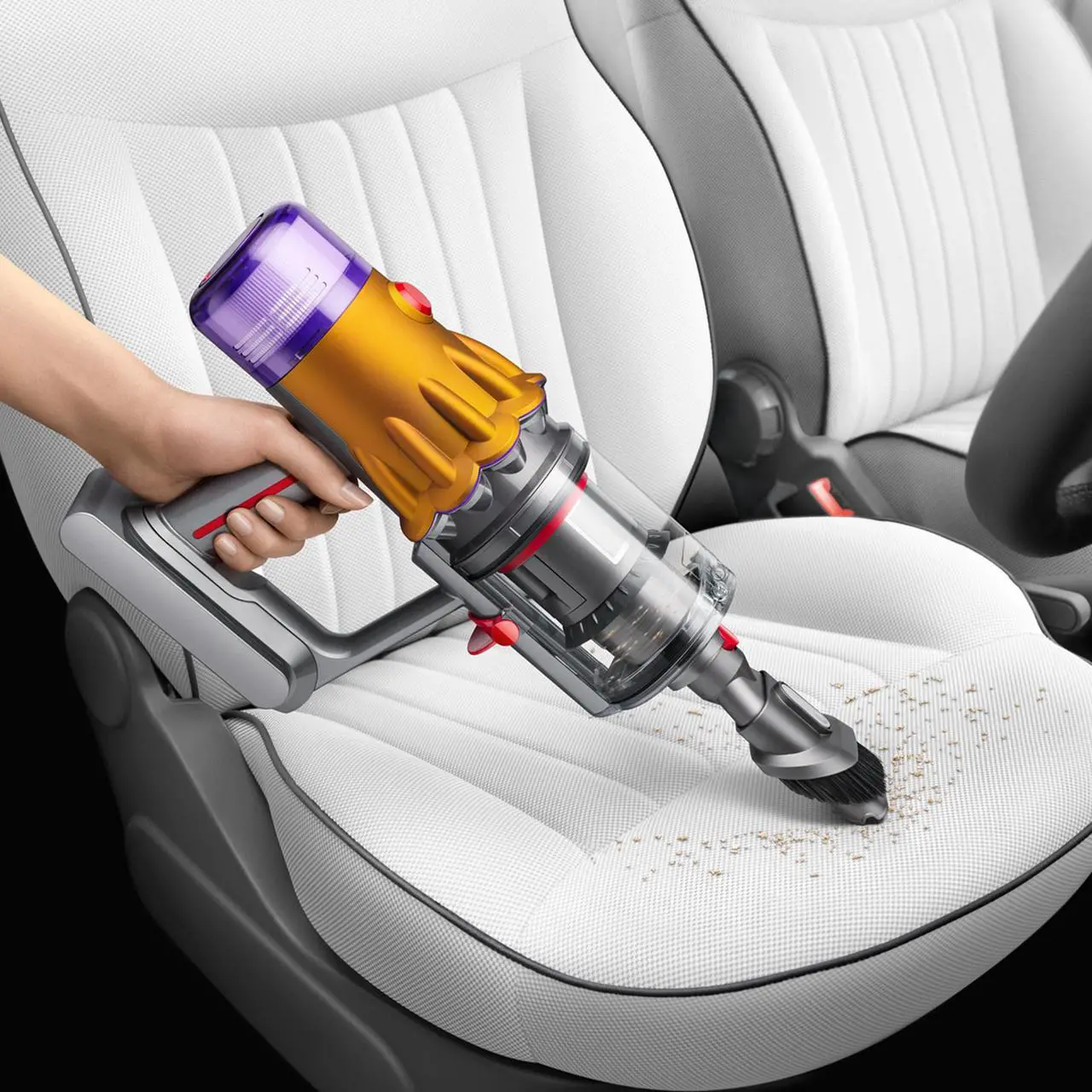 Alt view image 8 of 7 - Dyson V12 Detect Slim Cordless Vacuum Cleaner | Nickel