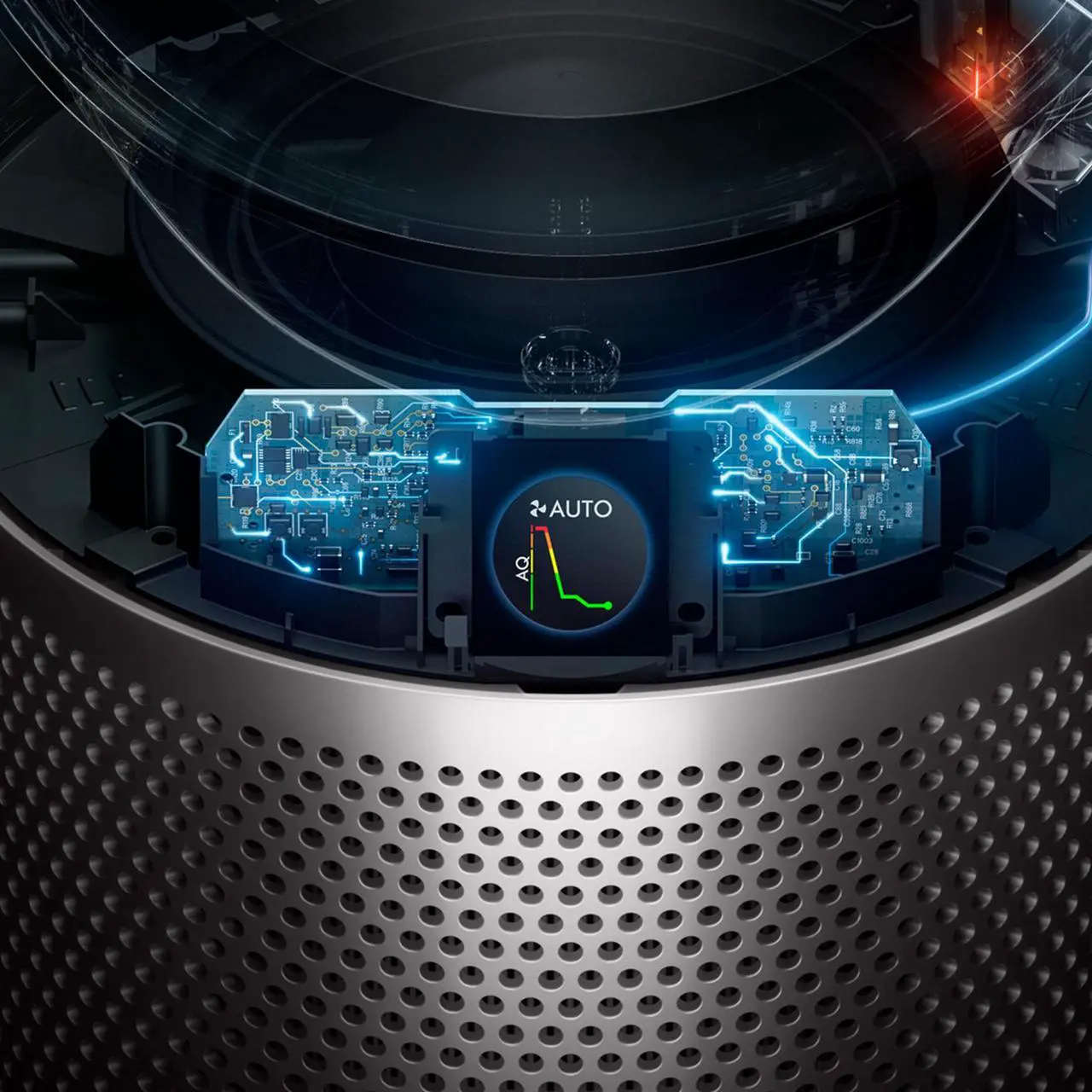 Alt view image 6 of 7 - Dyson Purifier Cool Autoreact TP7A | White