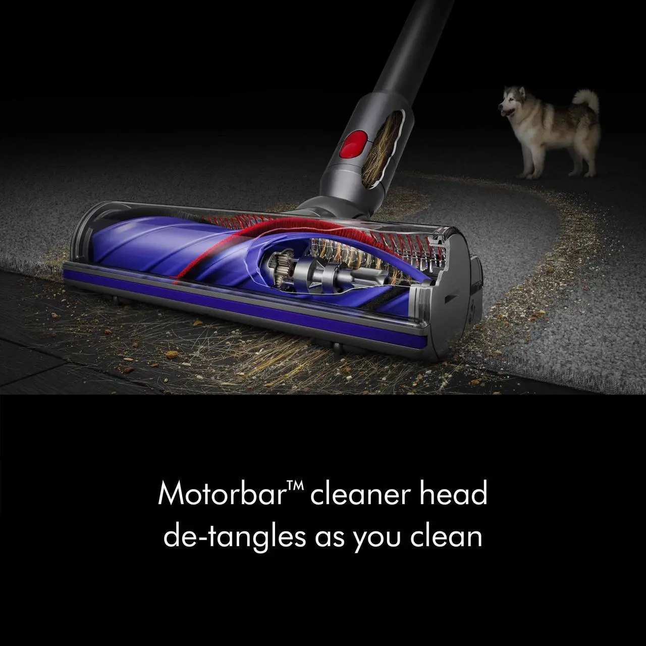 Alt view image 3 of 7 - Dyson V8 Cordless Vacuum | Silver