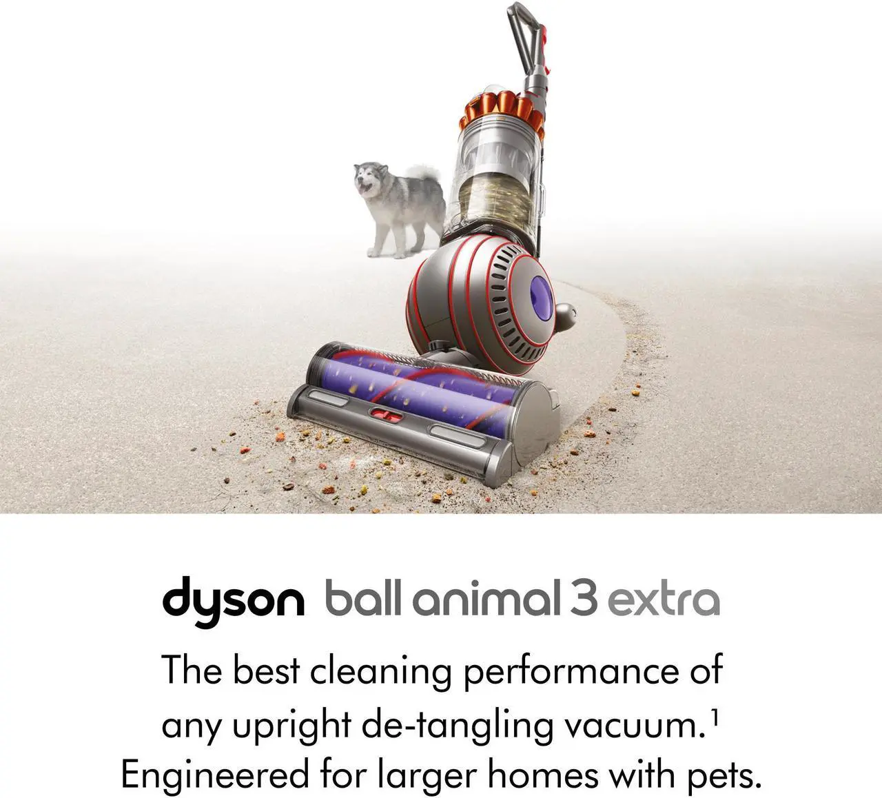 Alt view image 2 of 7 - Dyson Ball Animal 3 Extra Upright Vacuum | Copper