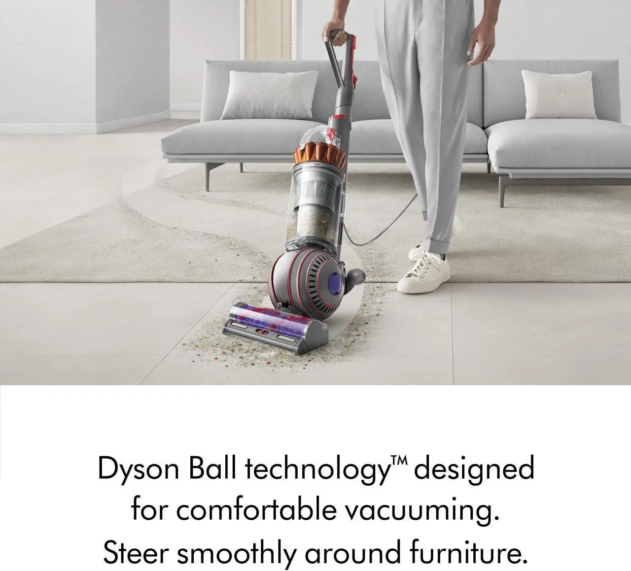 Alt view image 6 of 7 - Dyson Ball Animal 3 Extra Upright Vacuum | Copper