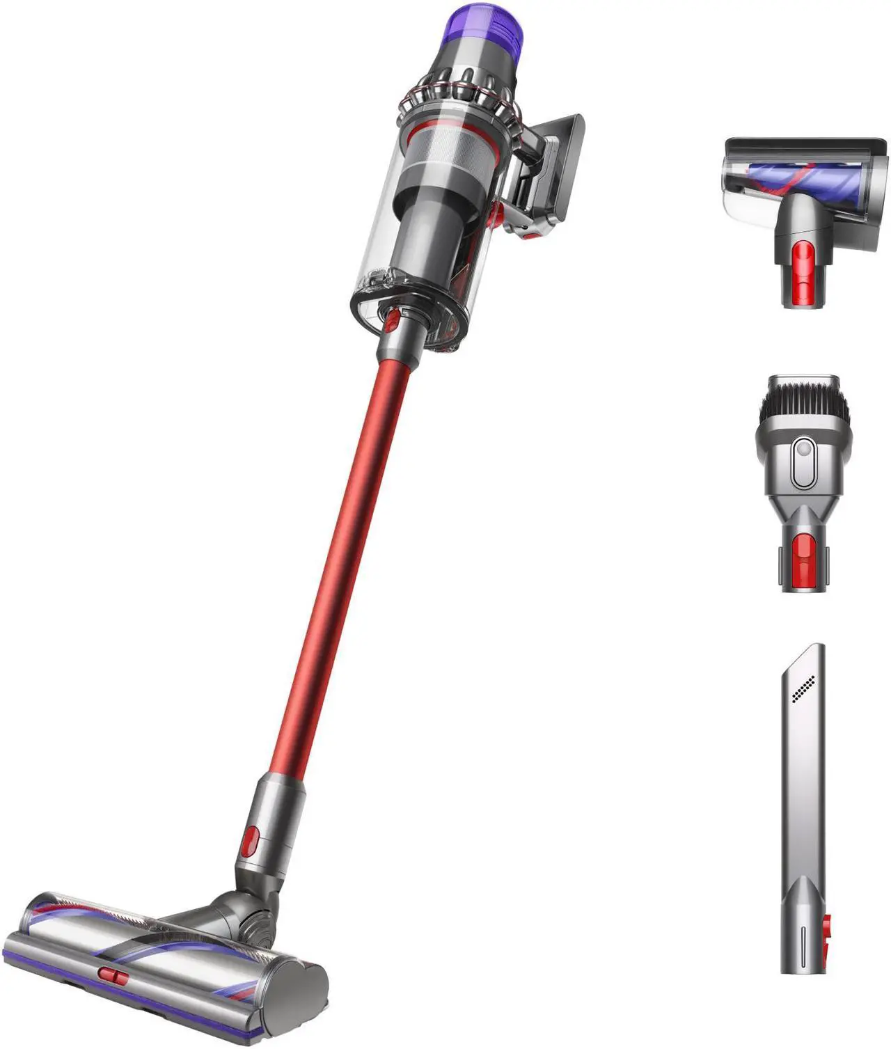 Main image of Dyson Outsize Cordless Vacuum Cleaner | Nickel/Red