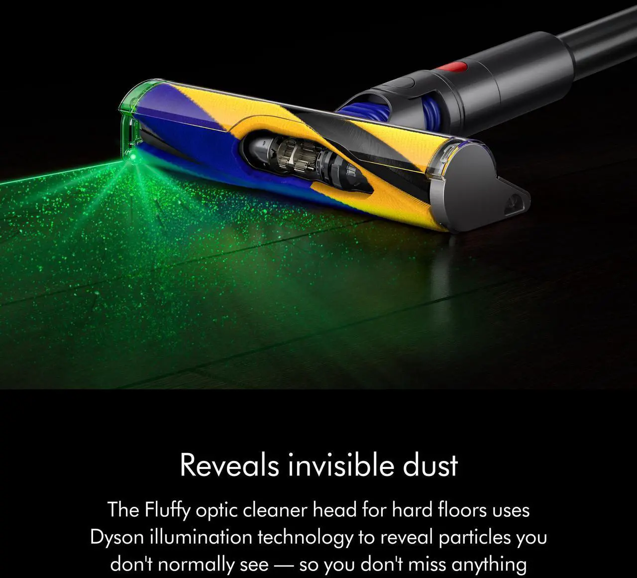 Alt view image 3 of 7 - Dyson V15 Detect | Yellow/Nickel
