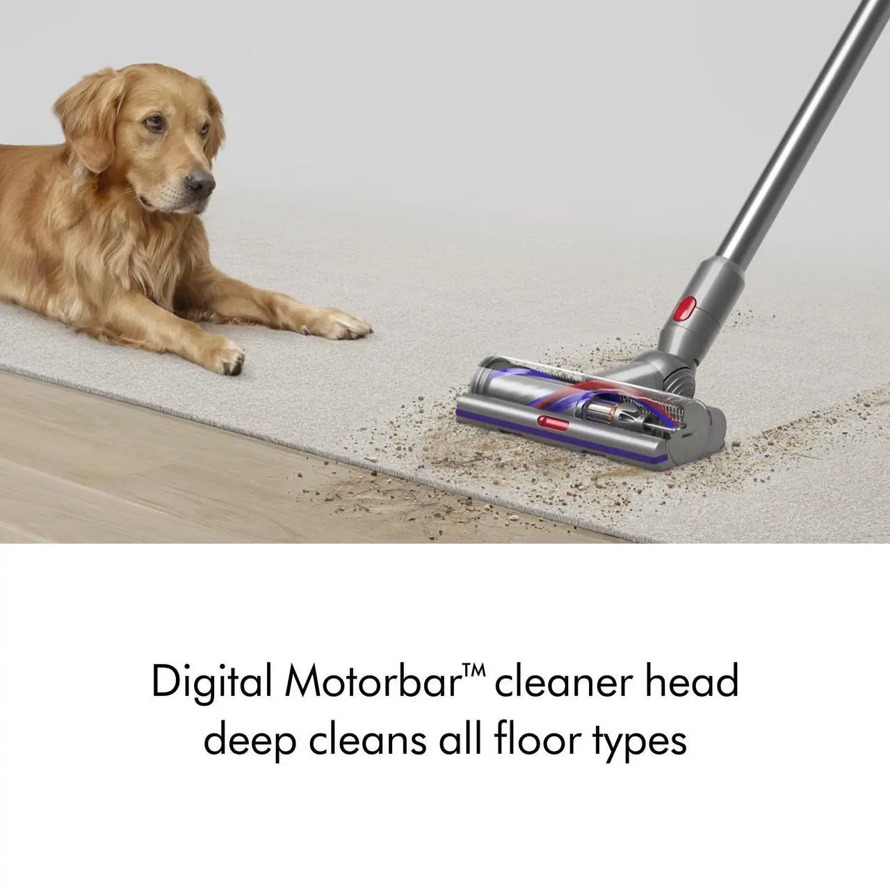 Alt view image 5 of 7 - Dyson V15 Detect | Yellow/Nickel
