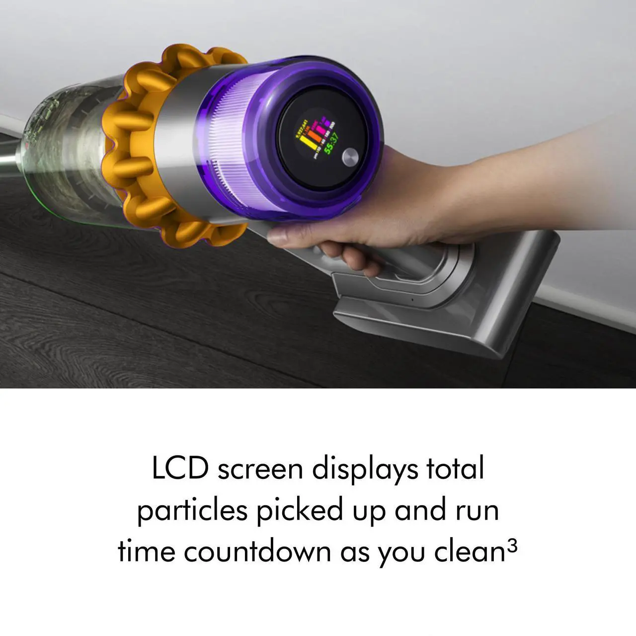 Alt view image 7 of 7 - Dyson V15 Detect | Yellow/Nickel