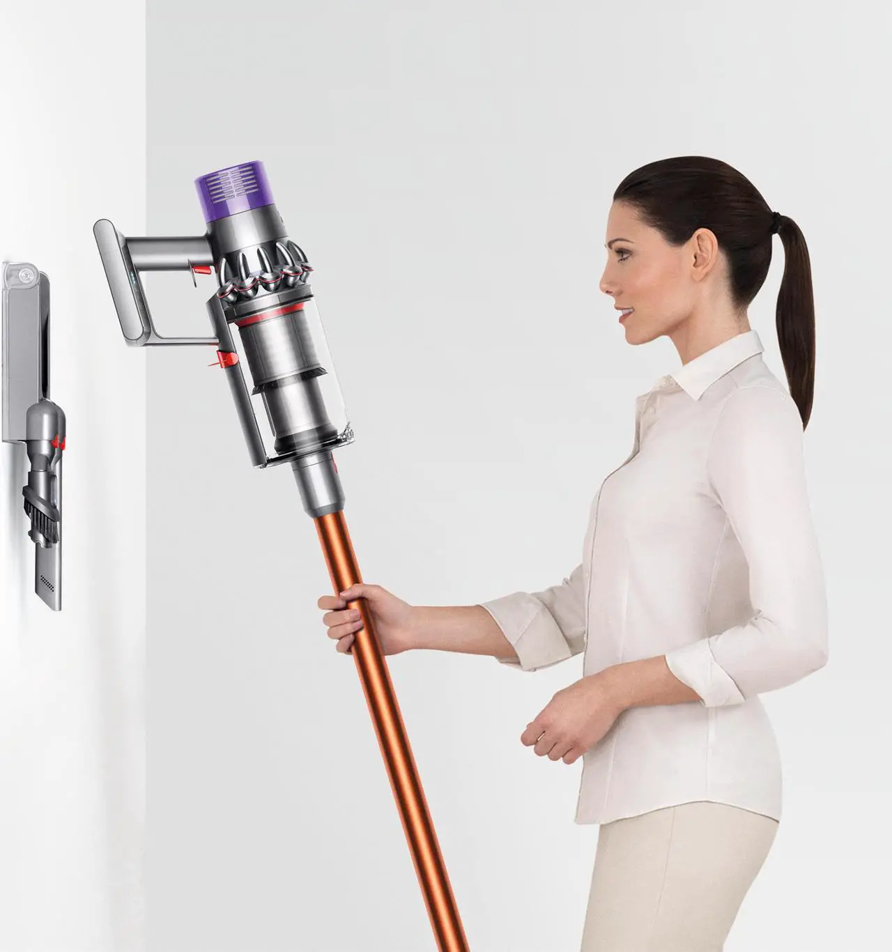 Alt view image 6 of 18 - Dyson V10 Absolute Cordless Vacuum | Copper | New
