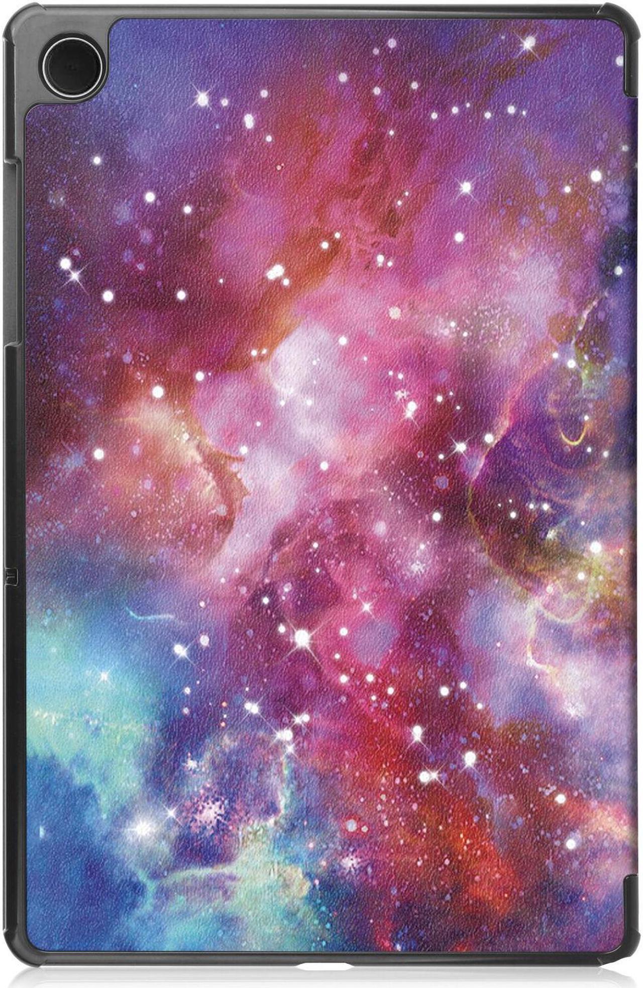 Alt view image 3 of 6 - Tri-Fold Case for Samsung Galaxy Tab A9 Plus 11 Inch SM-X210 SM-X215 SM-X216 SM-X218 - Slim Stand Hard Back Shell Protective Cover with Auto Sleep Wake for Smasung Galaxy Tab A9+ 5G 11" 2023 (Galaxy)