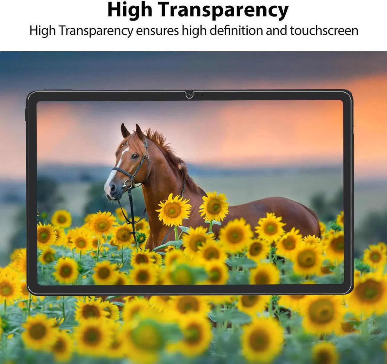 Alt view image 4 of 5 - anicestore (2 Pack) Screen Protector for Xiaomi Redmi Pad Pro 12.1 Inch Tablet 2024 Released - High Definition Anti Scratch 9H Hardness Tempered Glass Film Screen Saver for Redmi Pad Pro 12.1" Tablet