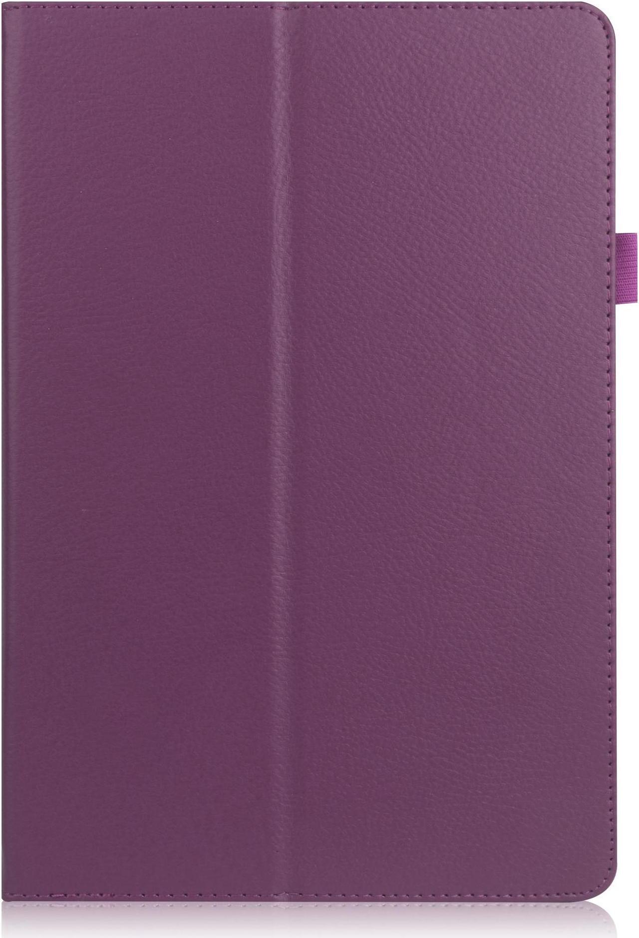 Alt view image 5 of 6 - anicestore Case for ONN 8 Inch Tablet (2024 Model) Gen 4 - Slim Lightweight Folio PU Leather Folding Stand Cover Auto Sleep & Wake Case for 2024 Onn Surf 8" Kids Tablet + 1 Random Stylus (Purple)