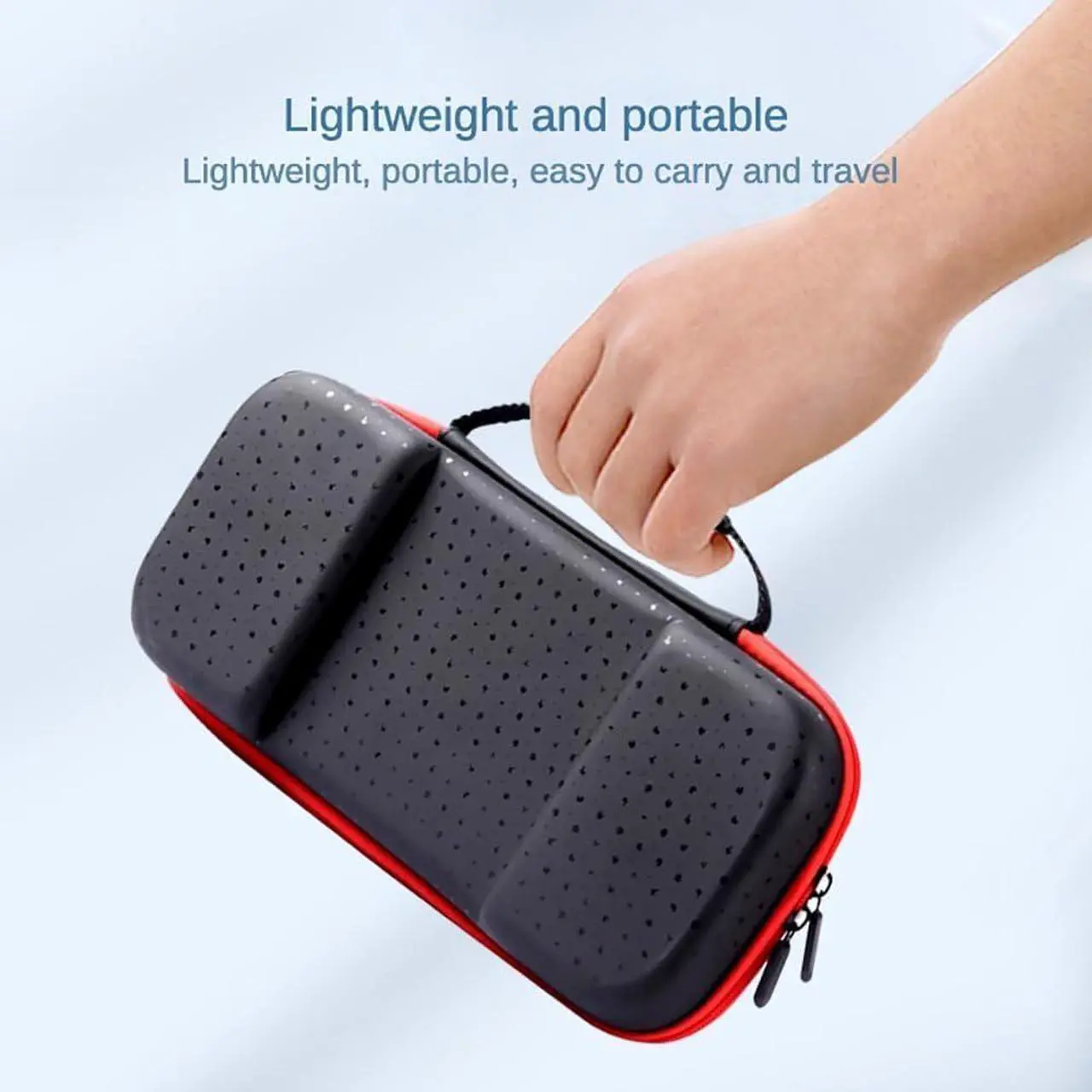 Alt view image 7 of 7 - Carrying Case for  ASUS ROG Ally / ROG Ally X / Steam Deck / MSI Claw A1M Console & Accessories, Portable Travel Handheld Case for Storage, EVA Shockproof Protective Carry Bag with Large Capacity