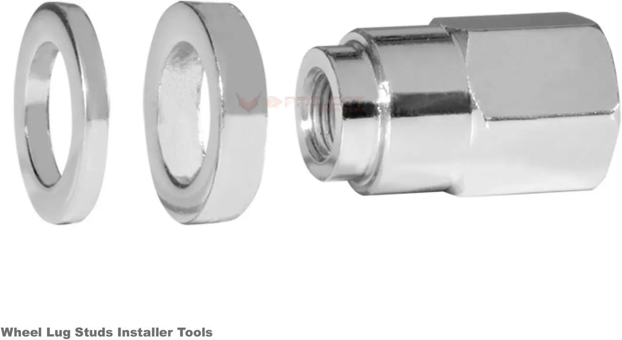 Main image of Wheel Studs Installer Tools Nut Kit For Ford Escort m1/2 x 20, half-20 Year 1956-1983 V-Project