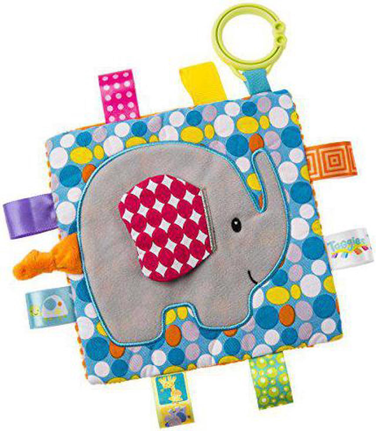 Alt view image 3 of 4 - Crinkle Me Elephant Taggies - Baby Stuffed Animal by Mary Meyer (40073)
