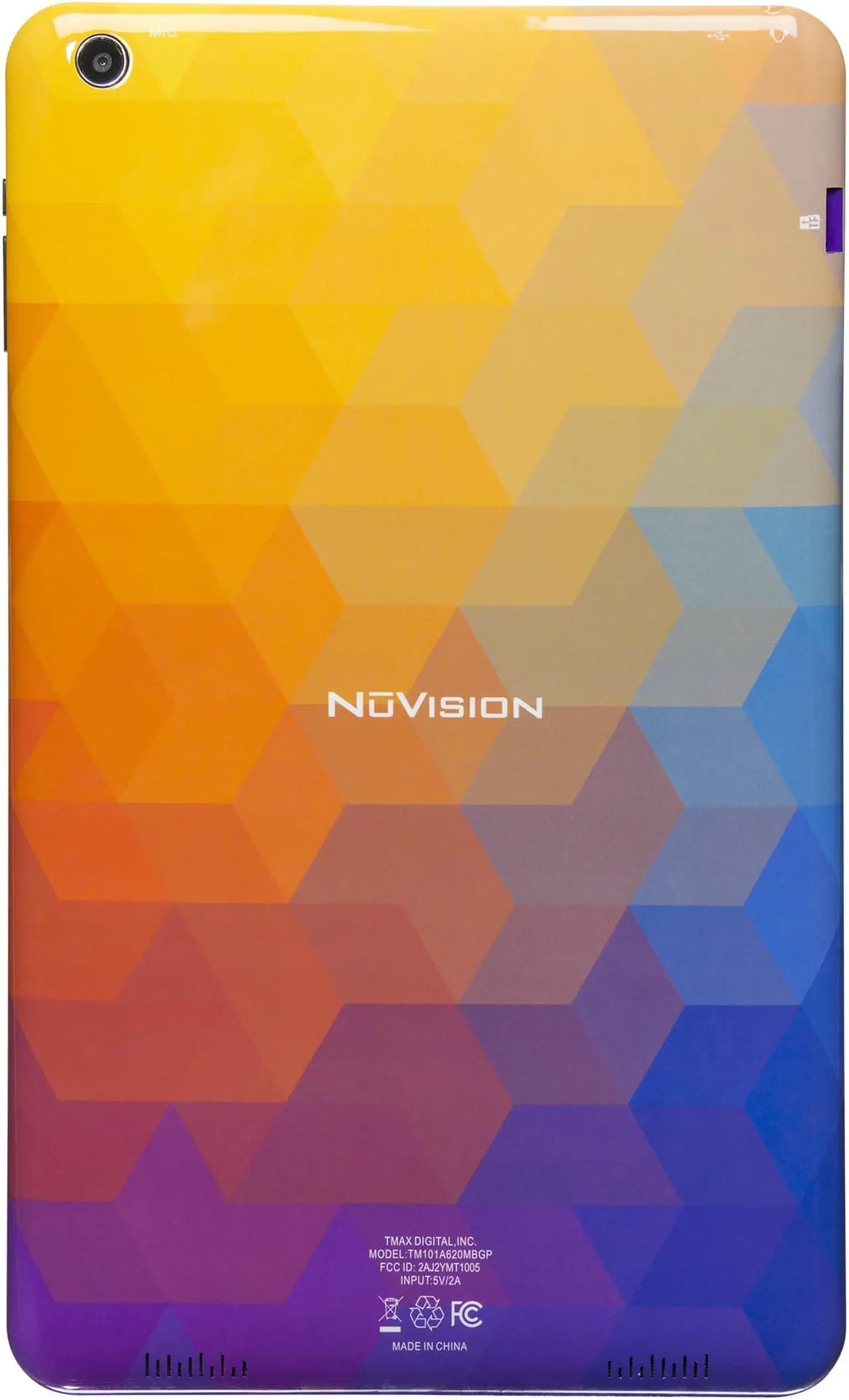Alt view image 2 of 3 - NuVision TM101A620MBGP Quad Core Processor 1.30 GHz 1 GB Memory 16 GB Flash Storage 10.1" 1280 x 800 Tablet PC Android 6.0.1 (Marshmallow) Geometric (US Warranty)