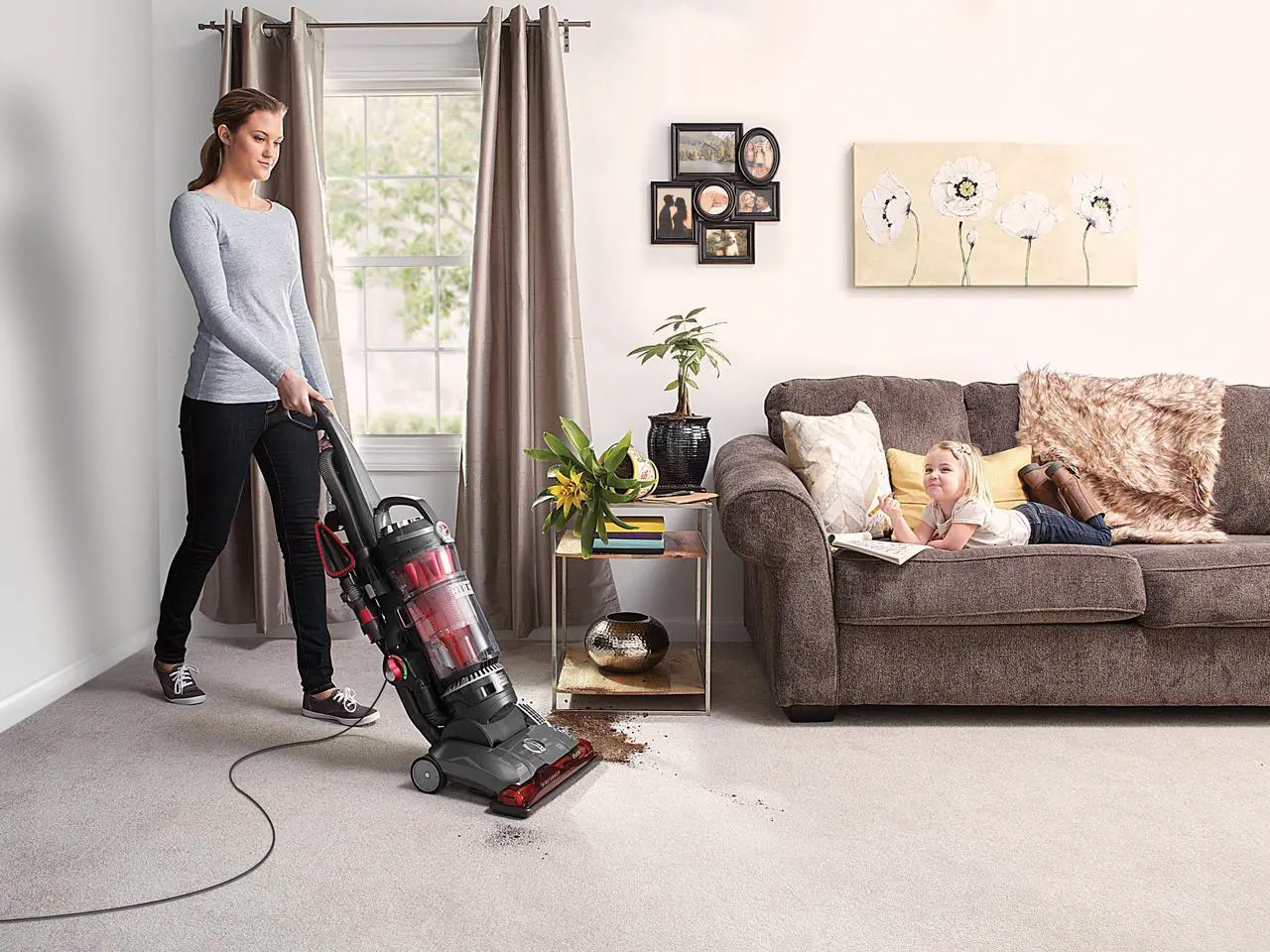 Alt view image 2 of 15 - NEW HOOVER WindTunnel 3 Max Performance Upright Vacuum Cleaner, UH72625
