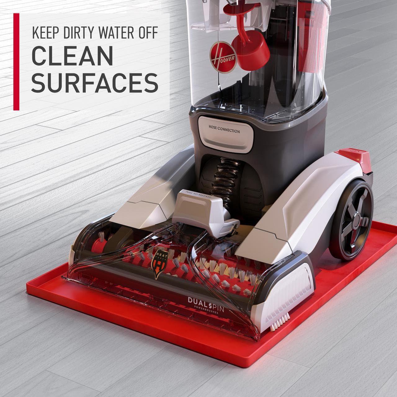 Alt view image 9 of 14 - Hoover Dual Spin Pet Plus Carpet Cleaner Machine Upright Shampooer, FH54050