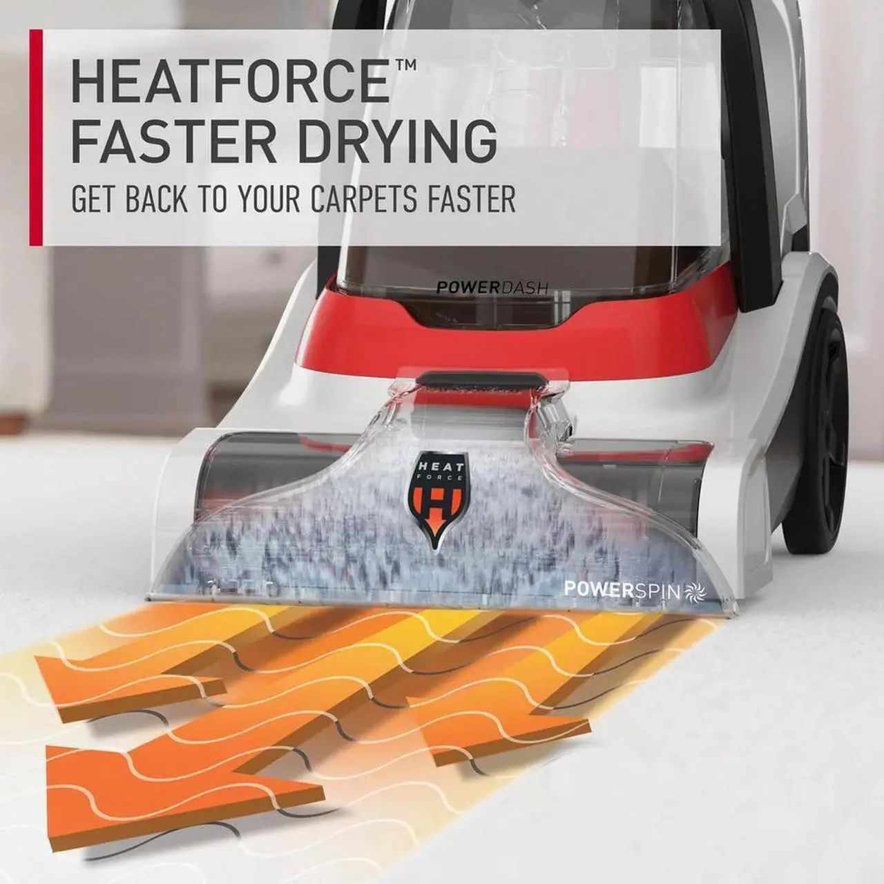 Alt view image 4 of 7 - PowerDash Pet+ Compact Carpet Cleaner