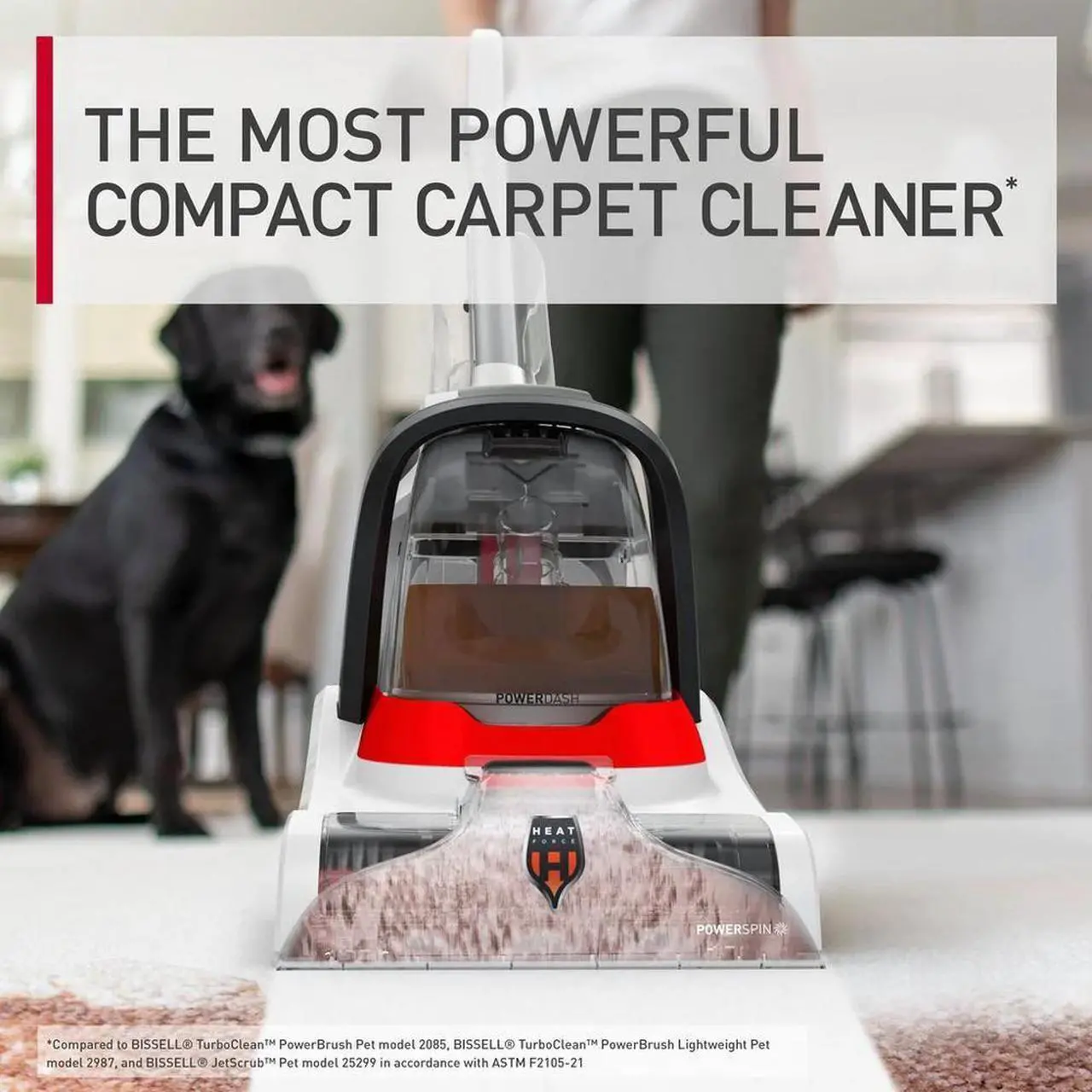 Alt view image 2 of 7 - PowerDash Pet+ Compact Carpet Cleaner