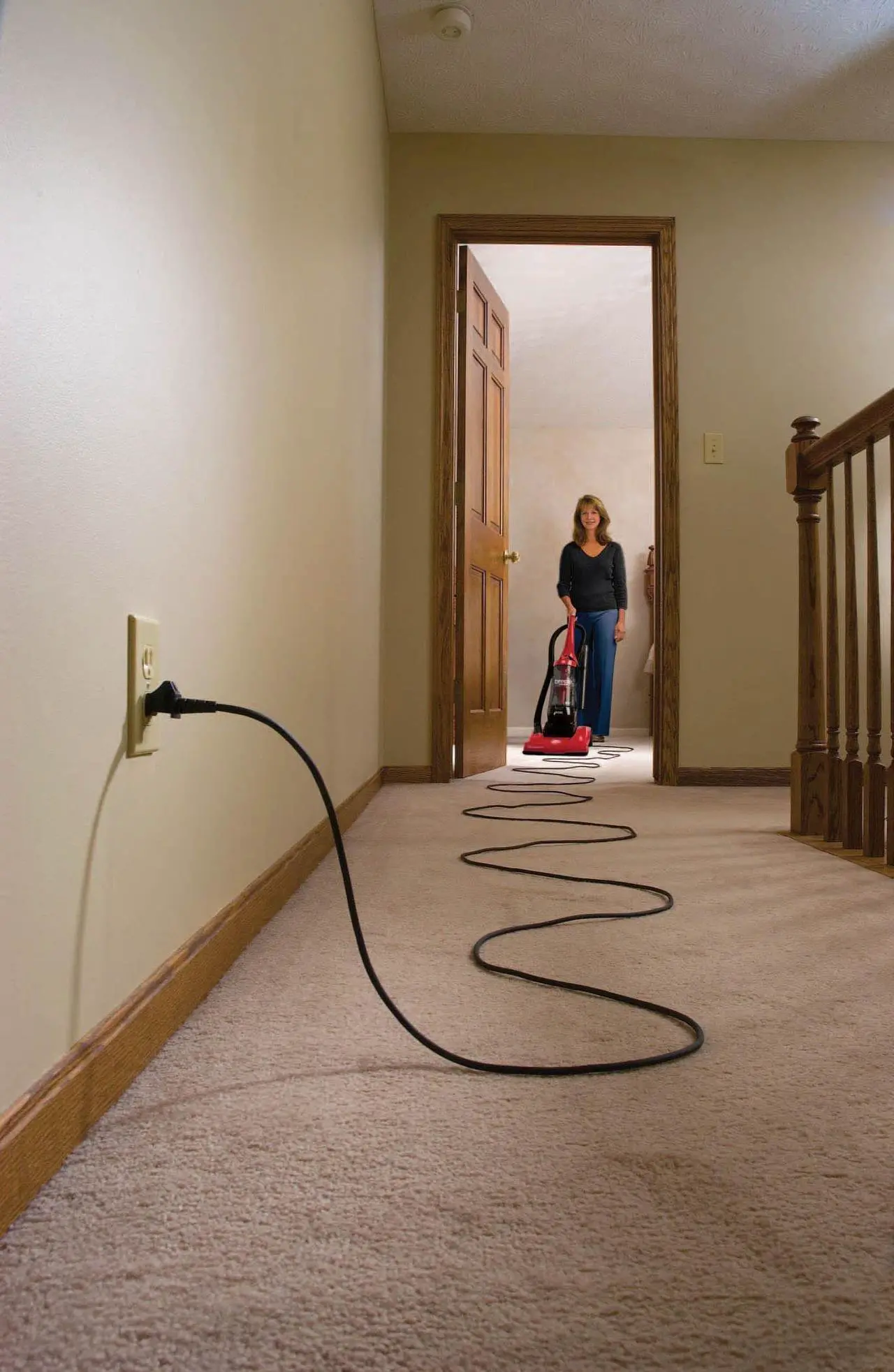 Alt view image 3 of 5 - Dirt Devil Breeze Cyclonic Bagless Upright Vacuum Cleaner, UD70105