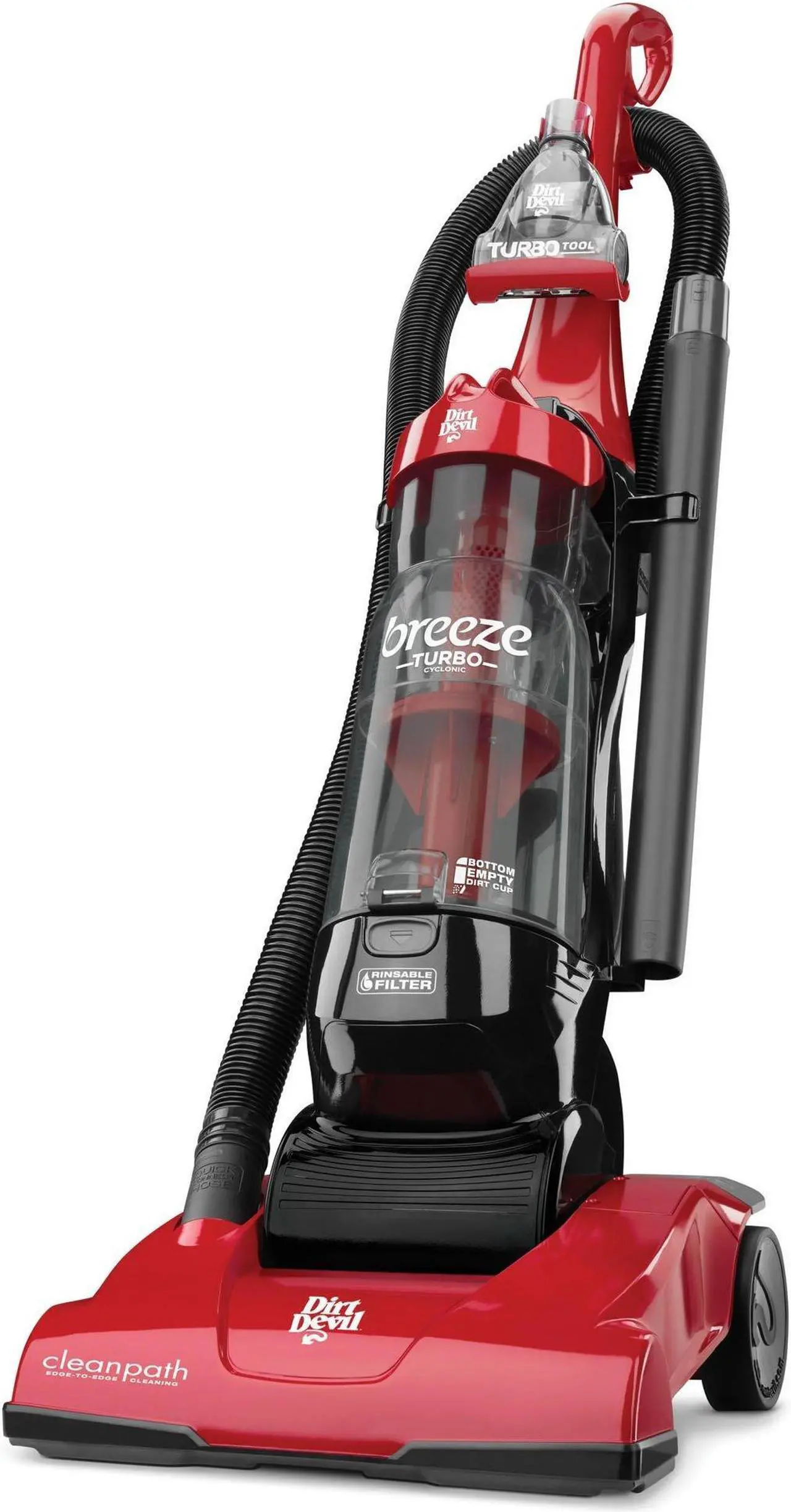 Alt view image 2 of 5 - Dirt Devil Breeze Cyclonic Bagless Upright Vacuum Cleaner, UD70105