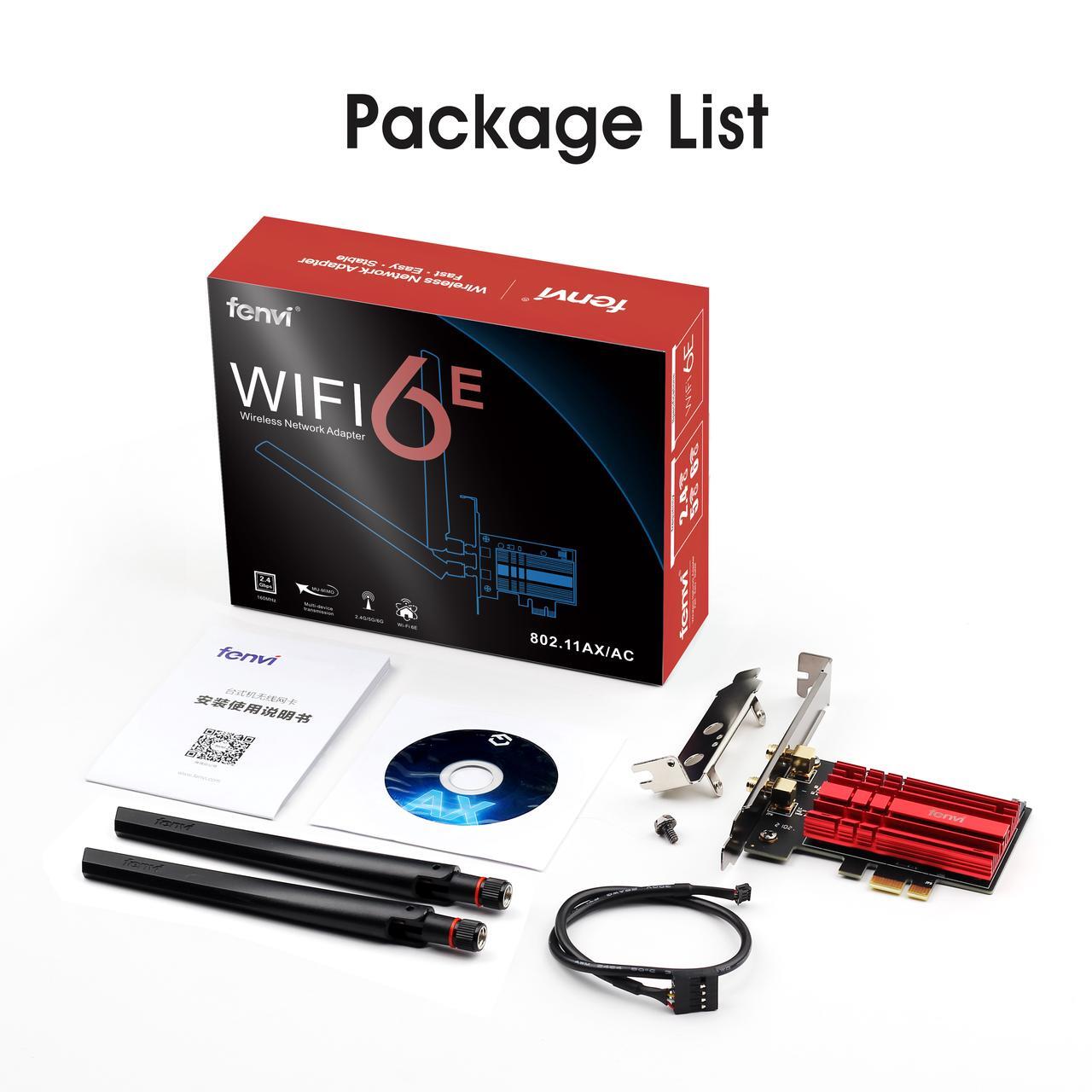 Fenvi AC1200 PCIe WiFi Card - Dual Band Wireless Adapter With Bluetooth 4.0 For Desktop PCs | Fast 867Mbps Speed