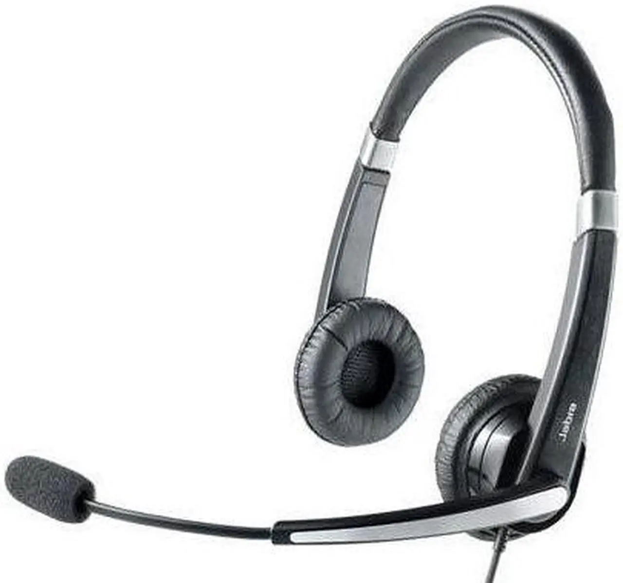 Alt view image 6 of 8 - Jabra UC VOICE 550 MS Duo Lync Optimized Corded Headset for Softphone