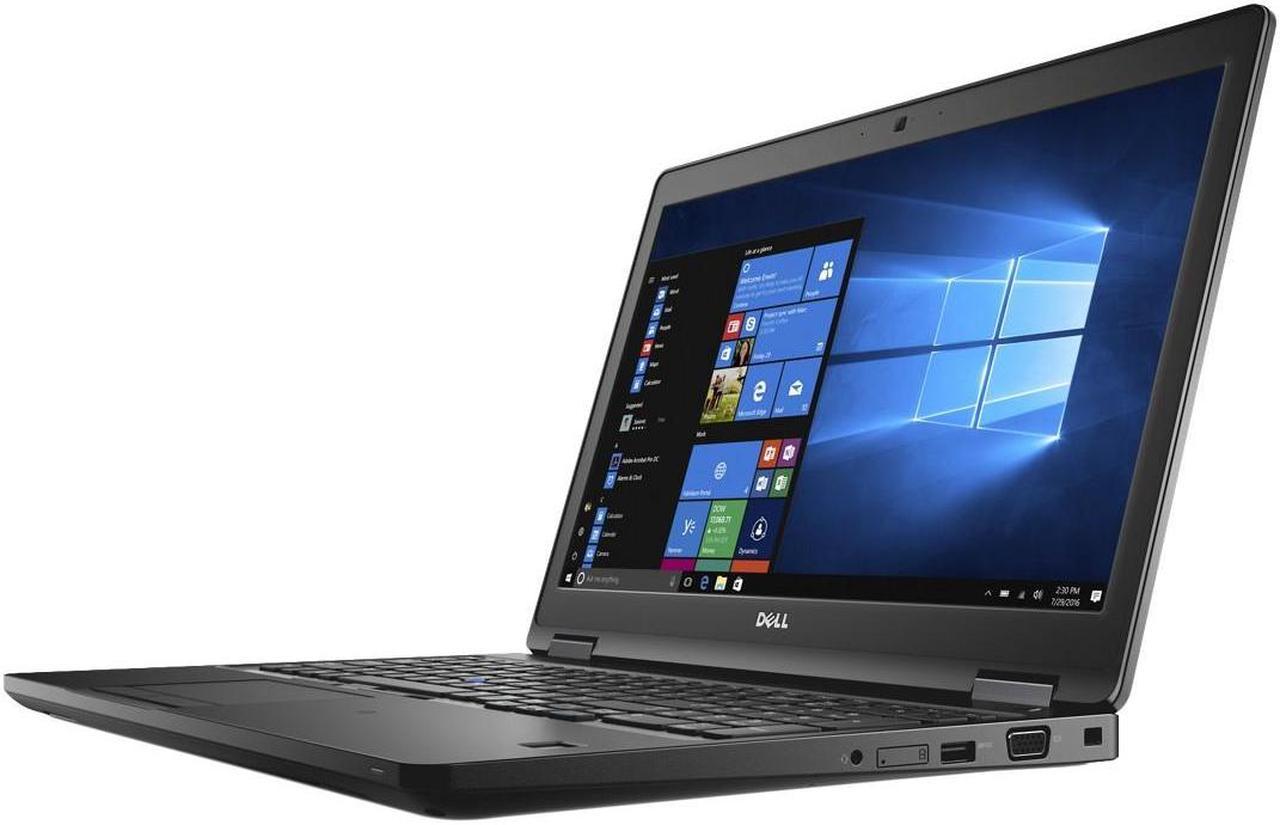 DELL Laptop Latitude Intel Core i5-7300U 8GB Memory 500GB HDD Intel HD Graphics 620 15.6" Windows 10 Pro 64-Bit 5580 (T6YG7)