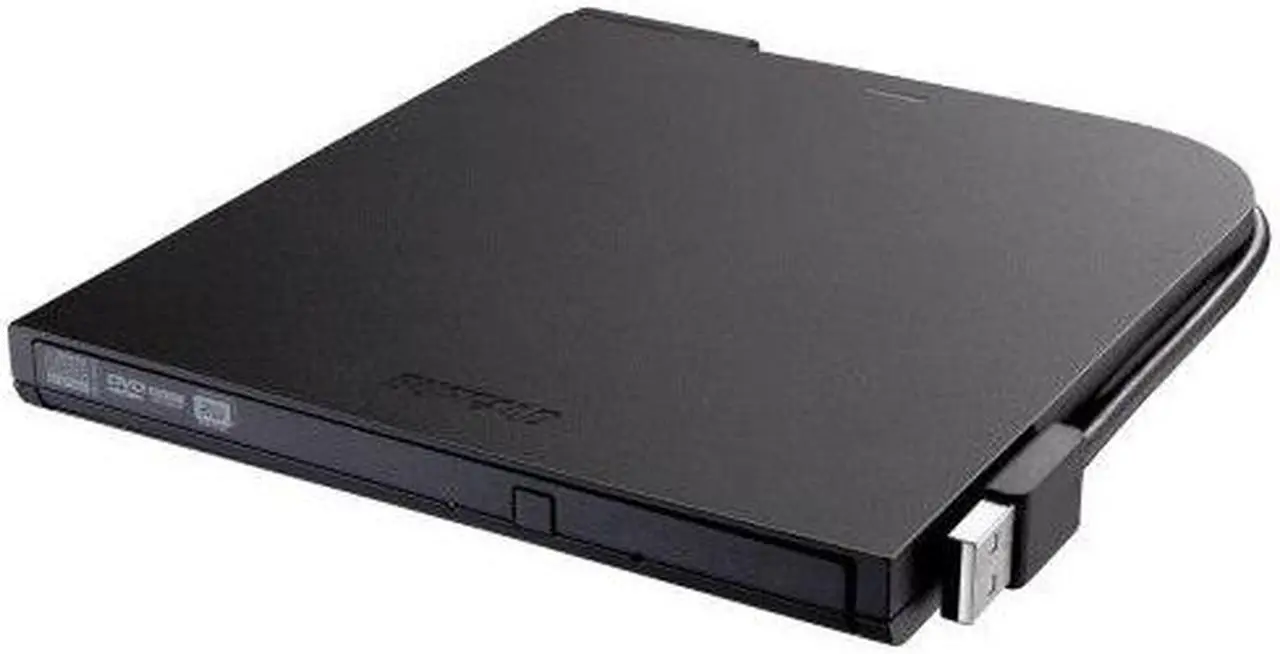 Alt view image 5 of 14 - Buffalo  DVSM-PT58U2VB  Portable USB 2.0 DVD Writer