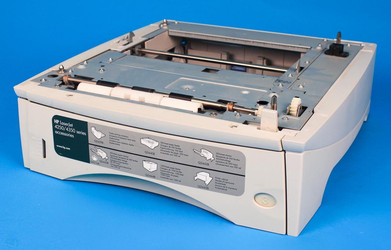 Alt view image 9 of 10 - HP Recertified LaserJet 4350DTN Q5409A Workgroup Monochrome Laser Printer