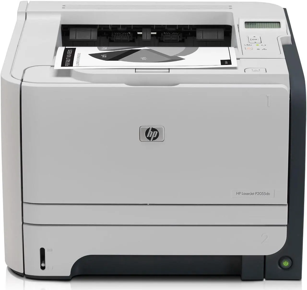 Alt view image 12 of 12 - HP LaserJet P2055DN Monochrome Duplex Network Workgroup Laser Printer (CE459A)