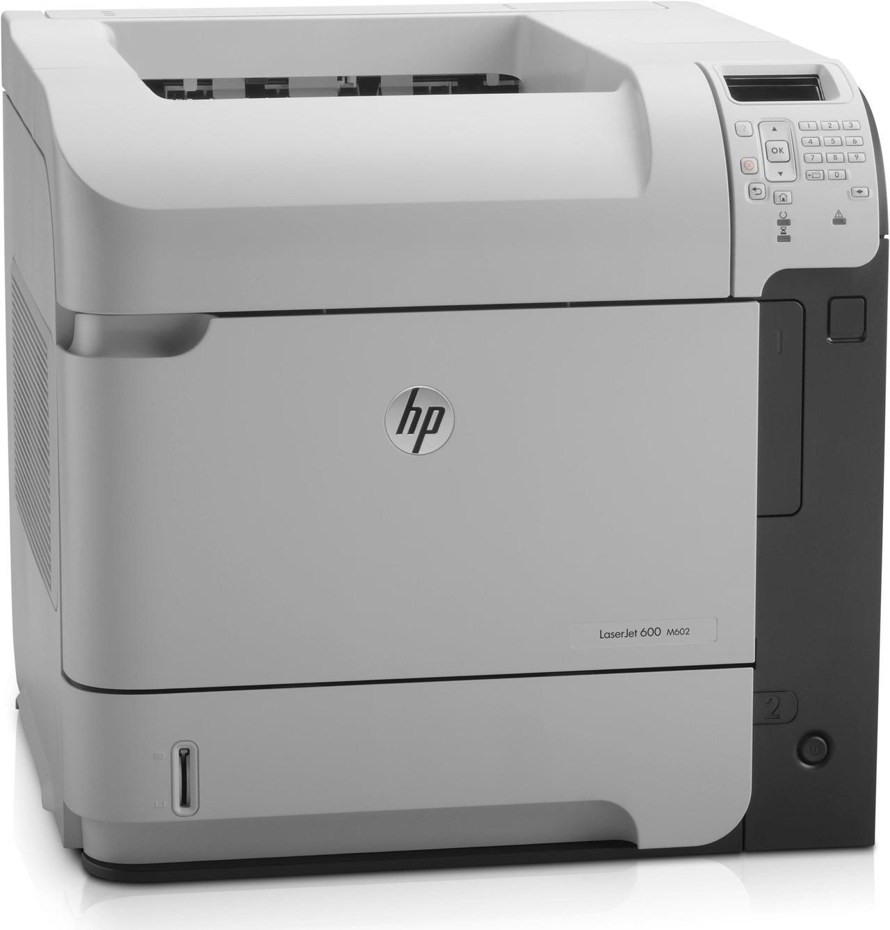 Alt view image 7 of 10 - HP 600 M602 LaserJet Enterprise Printer Network Workgroup CE991A