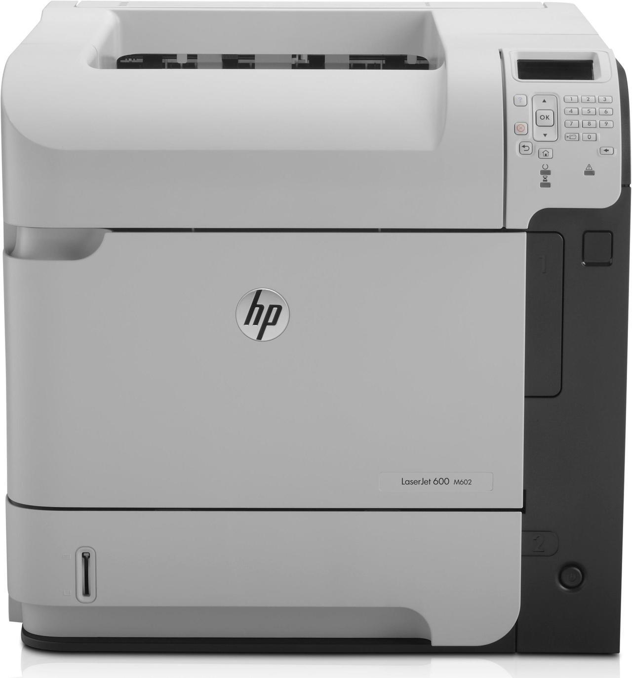 Alt view image 8 of 10 - HP 600 M602 LaserJet Enterprise Printer Network Workgroup CE991A