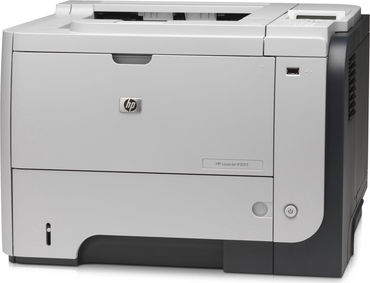 Alt view image 7 of 11 - HP LaserJet P3015N Enterprise Network Monochrome Laser Printer (CE527A)