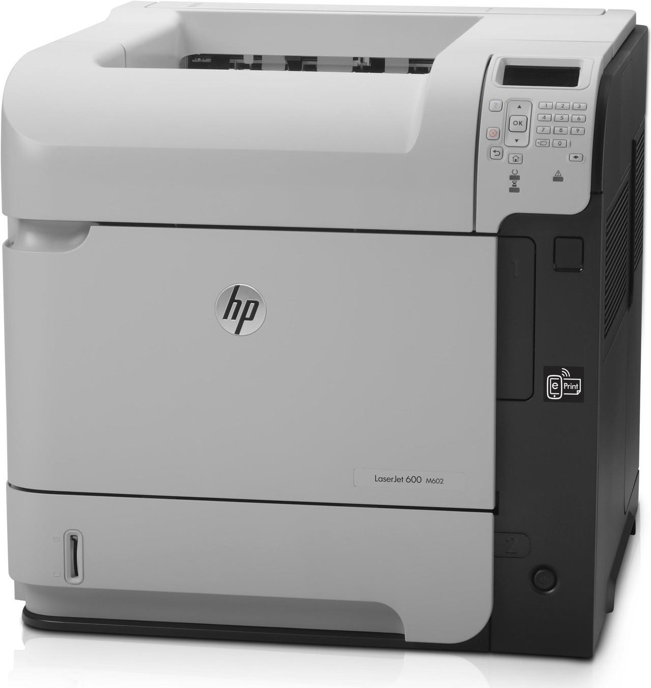 Alt view image 9 of 10 - HP 600 M602 LaserJet Enterprise Printer Network Workgroup CE991A