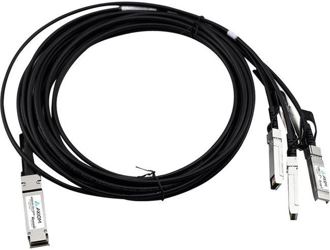 Axiom CAB-Q-Q-7M-AX 40Gbase-Cr4 Direct Attach Cable - Qsfp+ (M) To Qsfp+ (M) - 23 Ft - Twinaxial - Passive