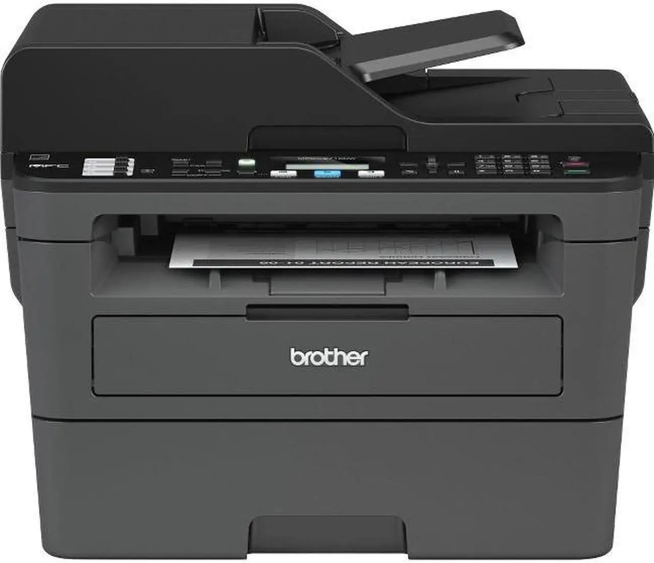 Alt view image 2 of 3 - Brother MFC-L2710DW Wireless Duplex Compact All-in-One Monochrome Laser Printer